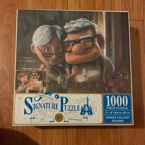 Disney Parks Signature Puzzle- (two sided)